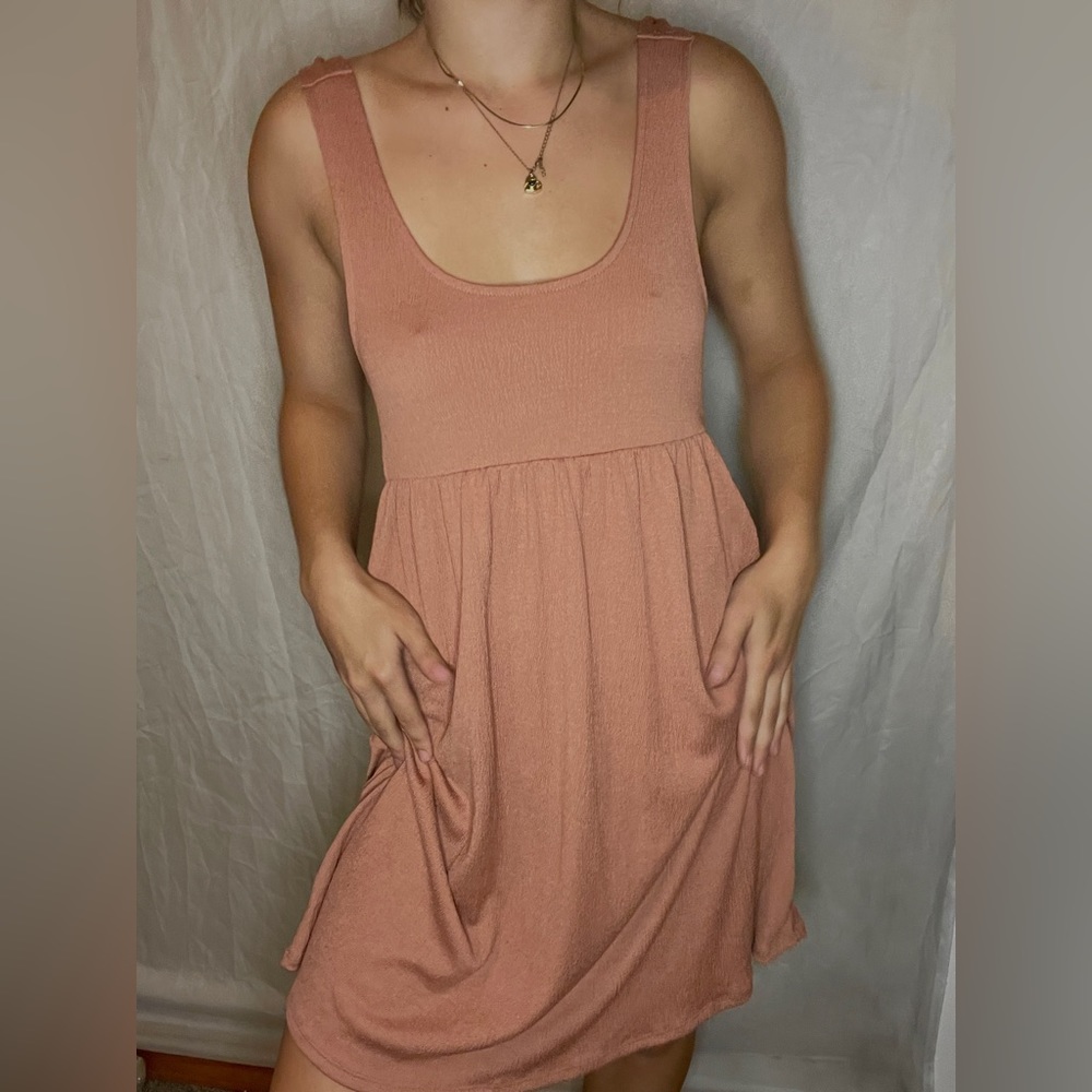 Wild Fable sleeveless tie strap babydoll dress